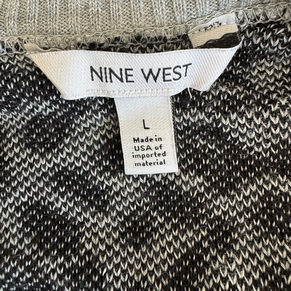 Nine West Monochrome Knit Top